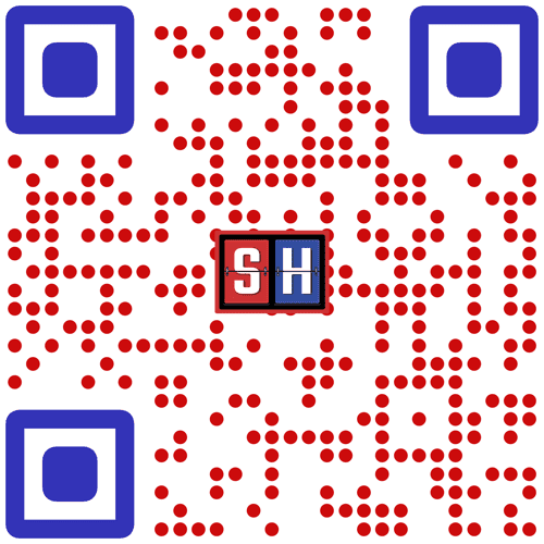 QR code linking to the Bridge City Cornhole event page on Scoreholio